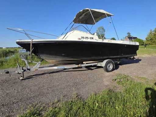 Jeanneau Europa - Junior Luxe + OMC V8 210 ch+ - Bateau rapide avec remorque