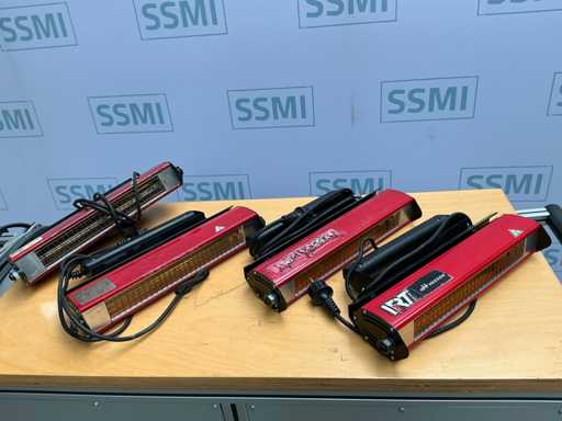 HEDSON IRT 1 PREPCURE Radiant lamp (4x)