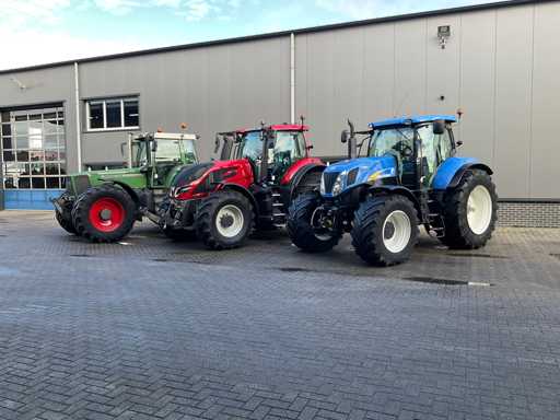 Tractors, implements, trucks, tyres and earth-moving machines
