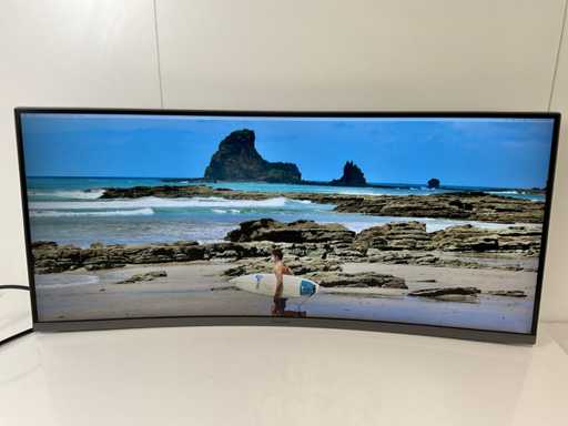 Monitor curvo LCD Samsung (C34H890WGR) 34", 3440x1440 (UWQHD)