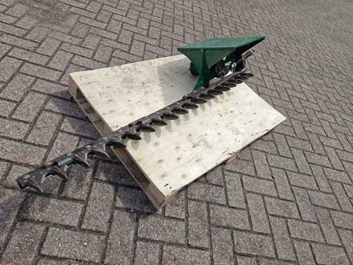 Taille-haies pour mini-excavatrice