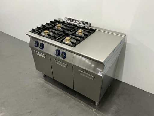 Electrolux - E7GCGH4C00 - aragaz pe gaz cu 4 arzători și unitate neutră (2025)