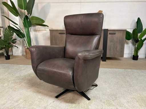 Electrische Leren relax Fauteuil