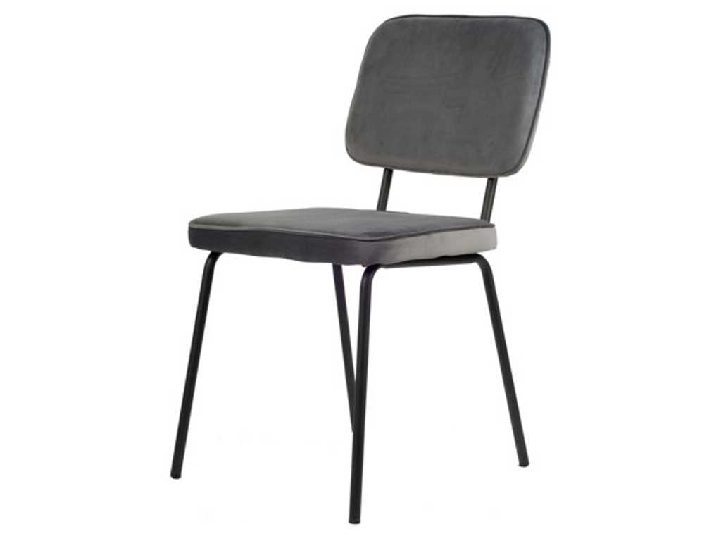 8x Modern Dining Chair - grey