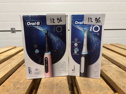 Oral-b - Braun - szczoteczka do zębów - pielęgnacja jamy ustnej (2x)