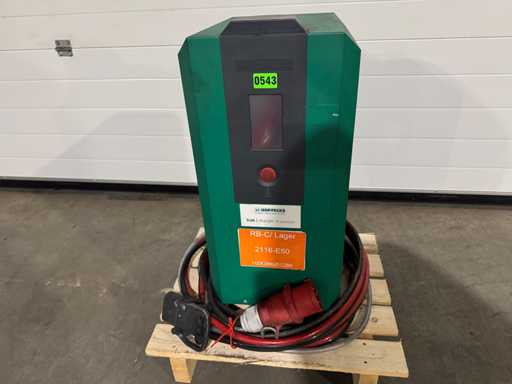 2018 Hoppecke HF Premium Air 80V 120A caricatore Carrello elevatore elettrico