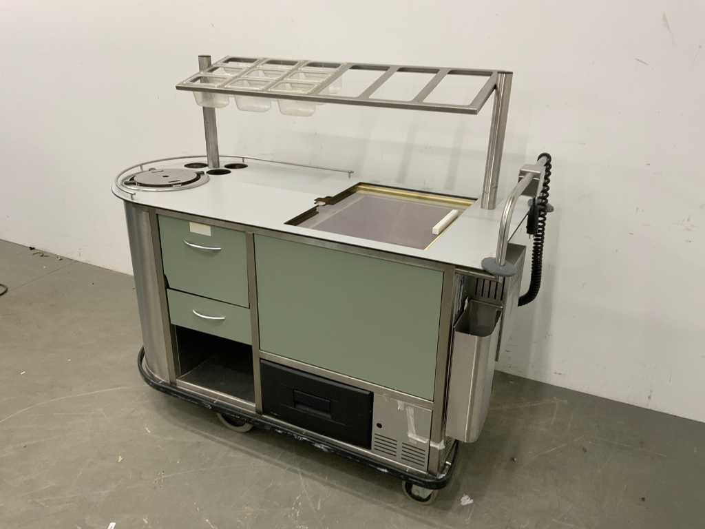 Hofland - Refrigerated Meals Serving Trolley