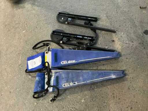 Jauge d’angle de l’aligneur CEL (2x)