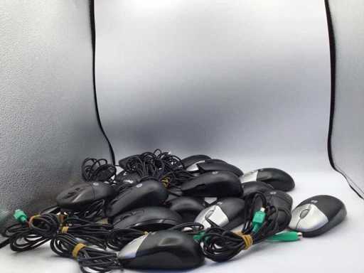 HP Lenovo Souris USB et PS2 Dell (20x)