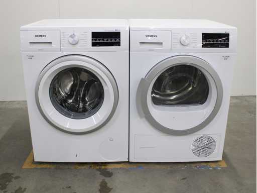 Siemens iQ500 iSensoric aquaStop iQdrive lavatrice & Siemens iQ500 iSensoric iSensoric autoCollection asciugatrice a condensatore