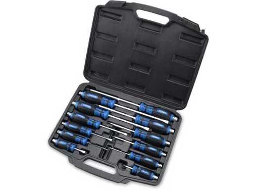 Set de șofer de perforator Hyundai 59405 cu 12 piese (120x)