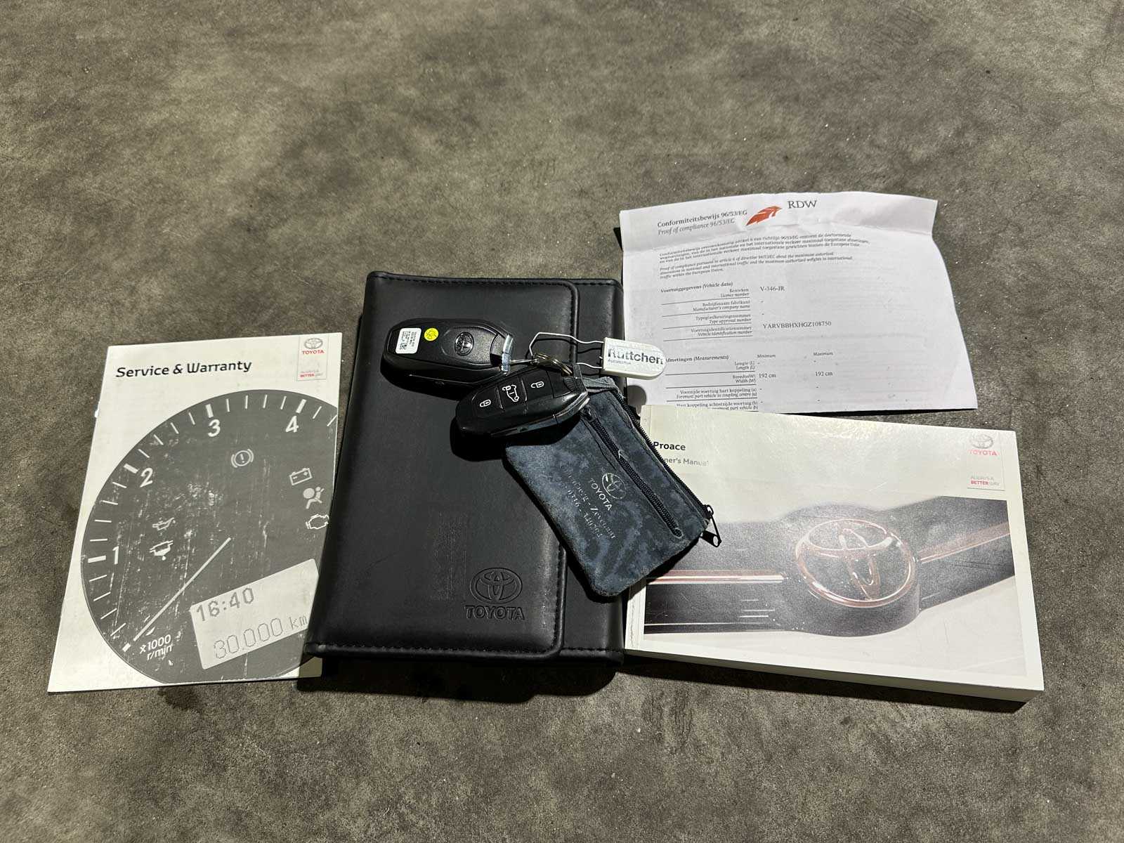 Toyota PROACE Compact 1.6 D-4D Professional 114pk 2017 (Origineel-NL), V-346-JR