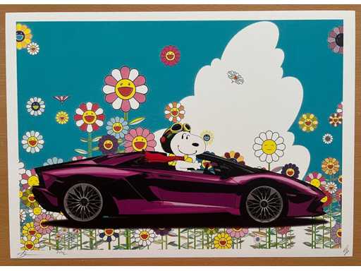 DEATH NYC : Snoopy Lamborghini Car