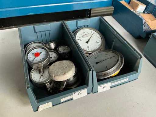 Pressure gauge (9x)