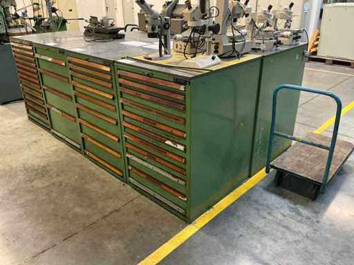 Armoire à outils HAHN+KOLB avec contenu