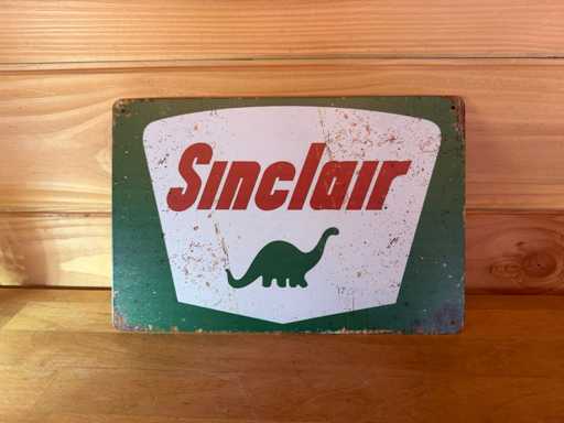 Metalen reclame bord