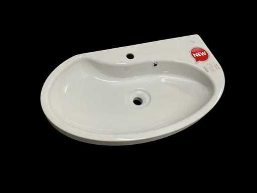 Keramik-weißes Waschbecken 80x45 cm