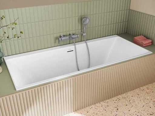 Villeroy & Boch Subway 3.0 bad 180x80cm stone white
