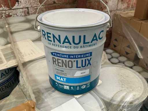 Renaulac Renolux Red Matt 4000ml Vernice interna (96x)