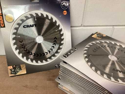 Craftomat cirkelzaagblad 200 mm (17x)