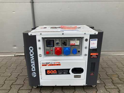 Daewoo - DDAE10500DSE-3G - generator diesel de 8,1 KVA 230/400V