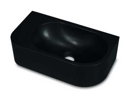 Luca Sanitary - LUVA1333A - Fontaine murale à gauche 40 x 21,5 cm