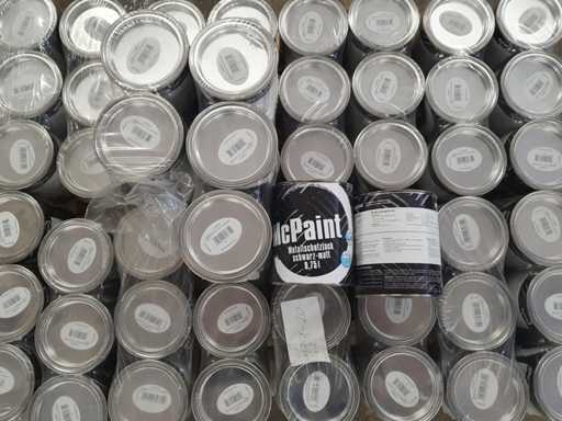 McPaint Metallo Resistente alla Ruggine Nero 0.75L (61x)