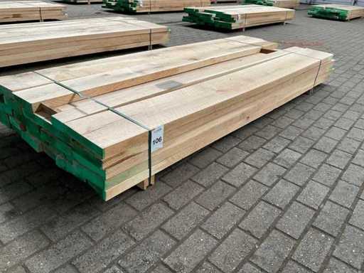 Europees Eiken voorgeschaafd op 45 mm ca. 0,5 m³ 