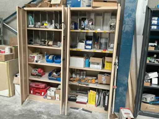 Diverse 2-deurs archiefkasten (3x)