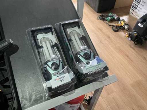 Hitachi UB 12DL Batterielampe (2x)