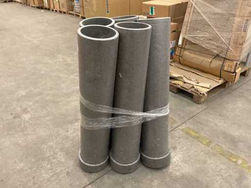 Tubo Burgerhout 180x1000mm WTW con guaina (5x)