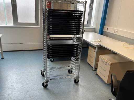 Tray trolley