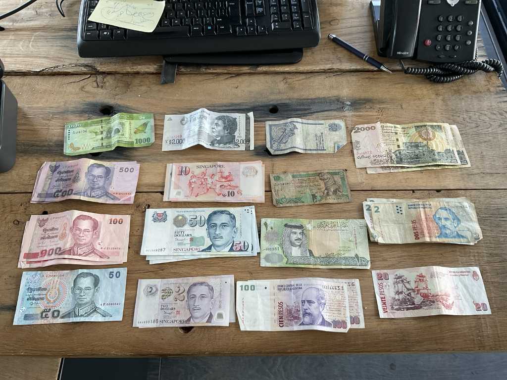 Diverse buitenlandse valuta