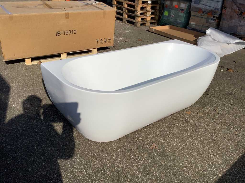 WB - 21.3696 - Wall semi-detached bathtub