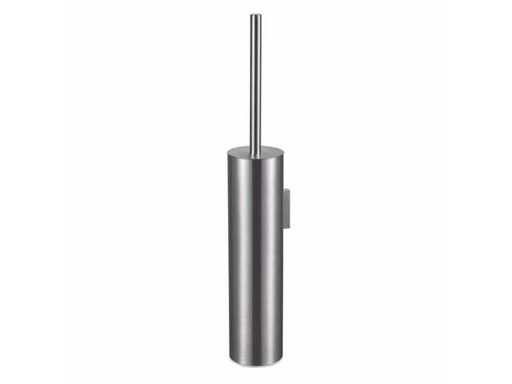 Qisani - Flow - Wall toilet brush with holder - Stainless steel