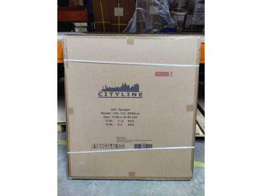 Oglindă de baie cu iluminat LED - Sistem de încălzire cu infraroșu (4x)