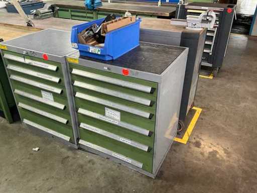 KAISER + KRAFT Ladekast met pneumatische accessoires