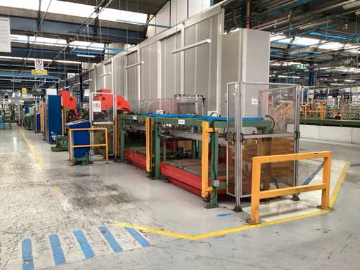 Roll forming line