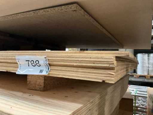 #788# 6 Plates 9mm WISA-Spruce Fi.-Plywood II/III BFU 100 verl. according to DIN 68705 T3, E1 CE: EN 13986 - EN