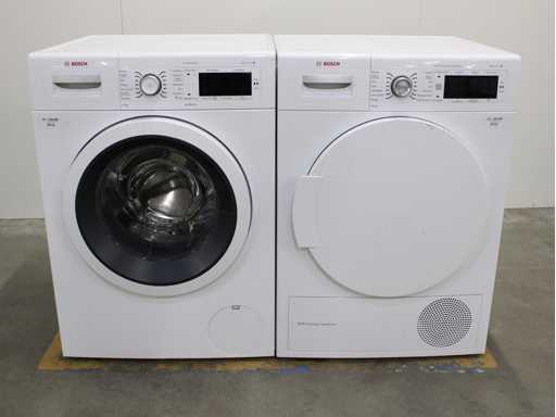Serie Bosch|8 Lavatrice VarioPerfect & Serie Bosch|8 Asciugatrice a condensazione autopuliente