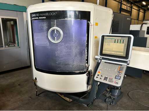 2009 DMG DMU 60 monoBLOCK CNC Centro macchine universale