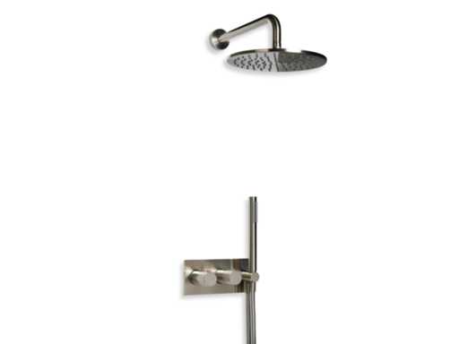 Blue Label – Brondby – 2746643 gebürstetes Nickel – Duschsystem