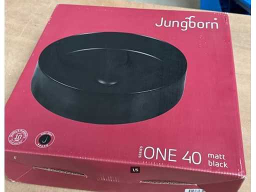 Jungborn ceramic sink - Matte black