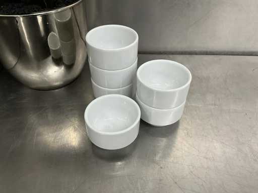 Nova Hotelporselein - Sausschaaltje Ø 7 cm (150x)