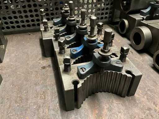 Diverse beitelhouders voor draaibank (5x)