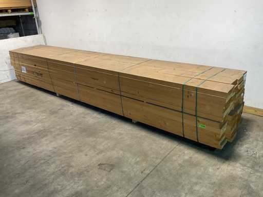 Trave di abete piallata 580x25x7,5 cm (10x)