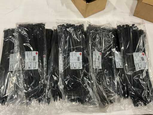 Würth Cable Tie 370 x 7.8 mm 100 pieces (10x)