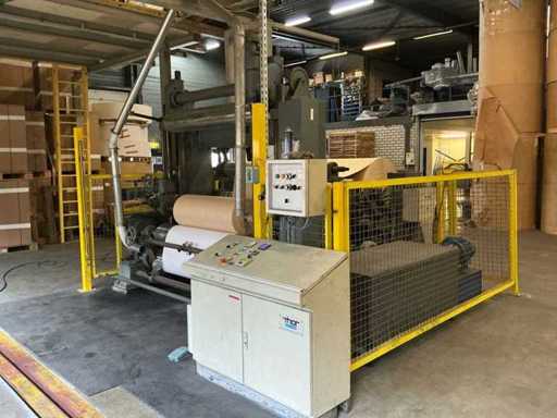 1966 Goebel Darmstadt U7M-1600 Industriële papierverwerkingsmachine