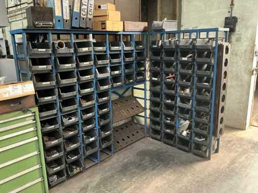 Grijpbakken met tools voor Mazak