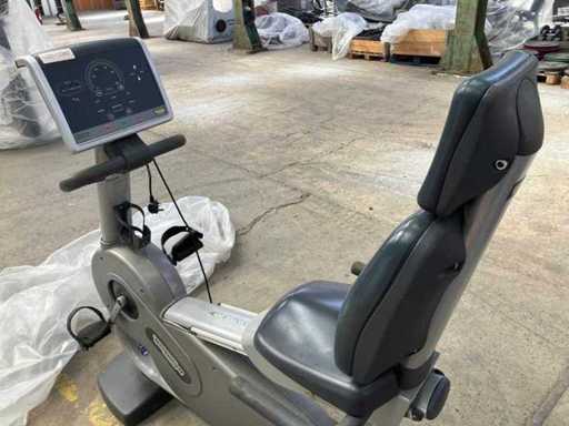 TECHNOGYM - Excite Bike 500 LED - Silber - Liegefahrrad